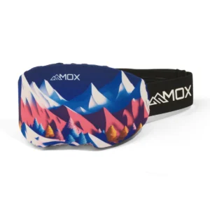 Goggles Cover - Funky Moutains - Front side view