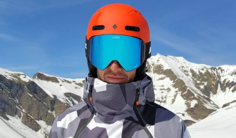 Infinity Goggles - Ice Blue male front