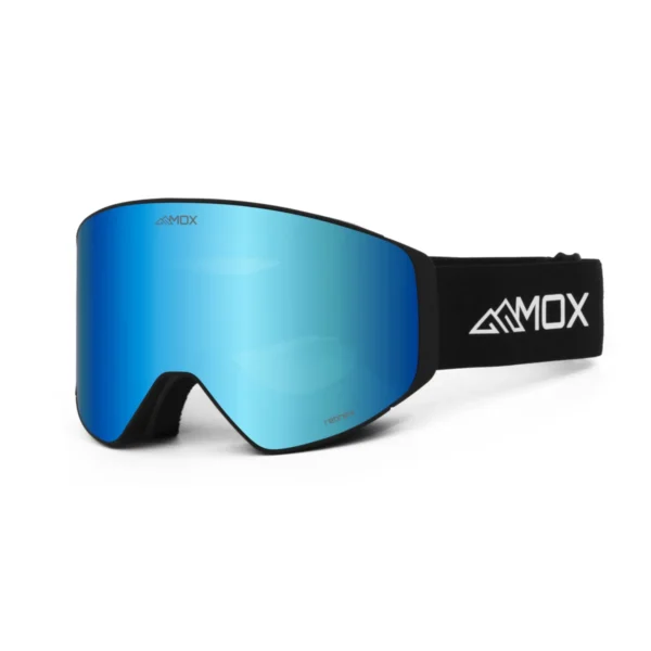 Infinity 2 Black Skibril met Ice Blue lens