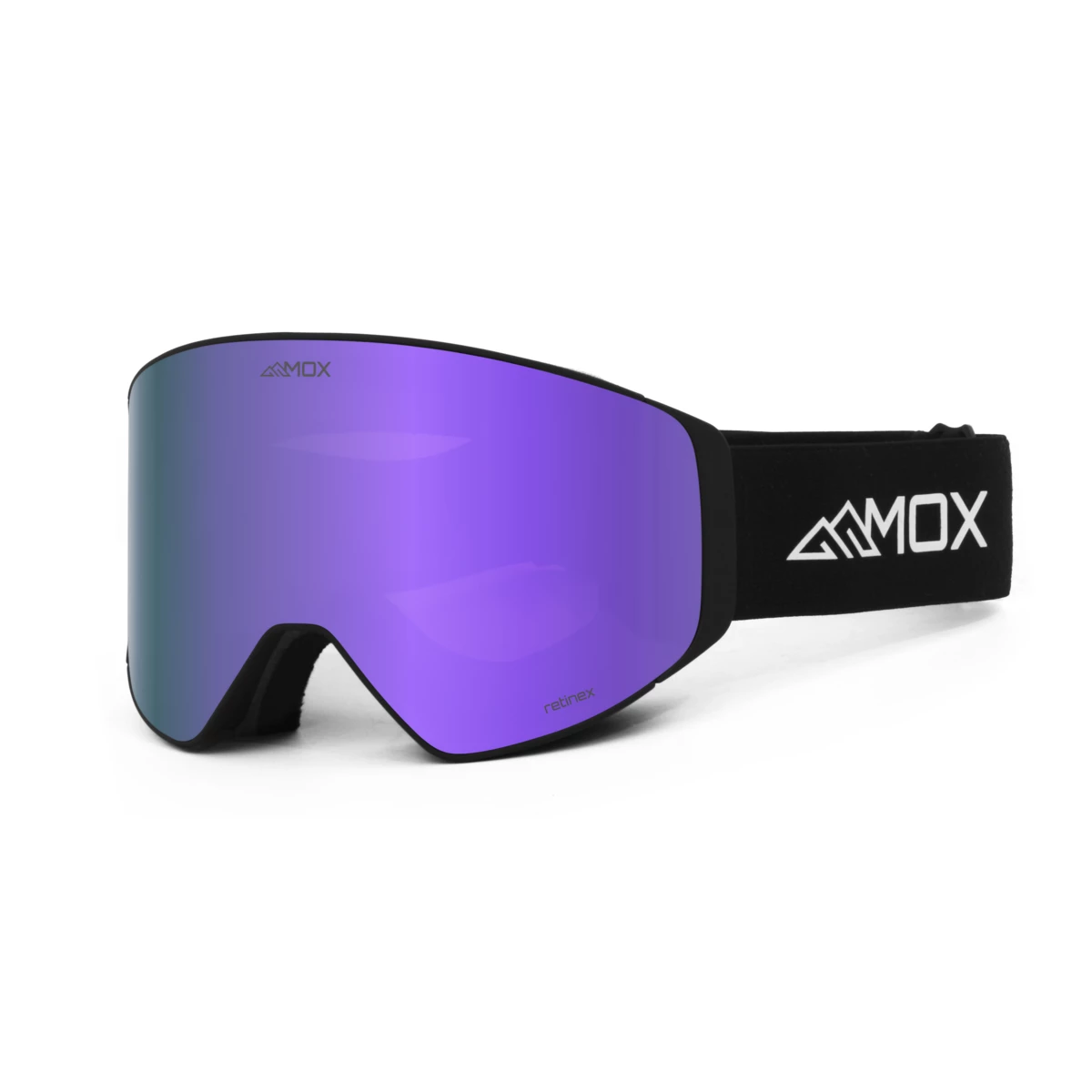 Infinity 2 Black Skibril met Disco Purple lens