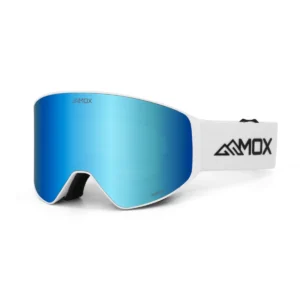 Infinity 2 White Goggles with Ice Blue lens