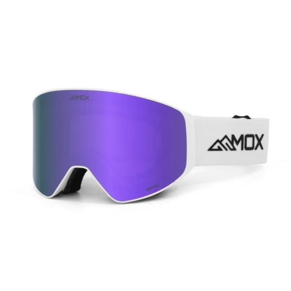 Infinity 2 White Skibril met Disco Purple lens