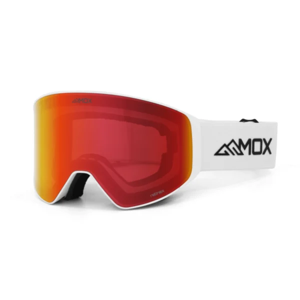 Infinity 2 White Goggles mit Phoenix Red Glas