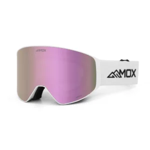 Infinity 2 White Goggles with Fancy Violet lens