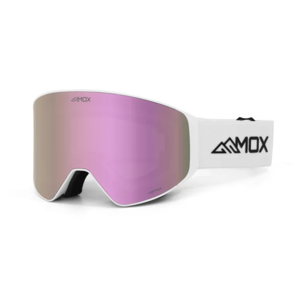 Infinity 2 White Brille mit Fancy Violet Glas